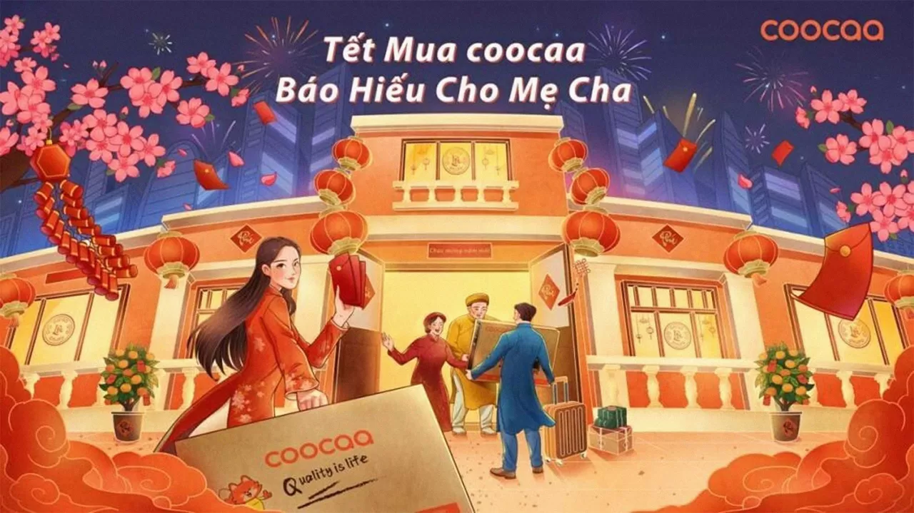coocaa TV deepens its presence in Vietnam to welcome the Lunar New Year of the Cat with a lot of surprises