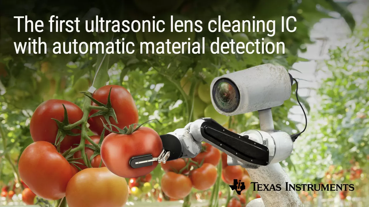 The first ultrasonic lens cleaning IC with automatic material detection img#1