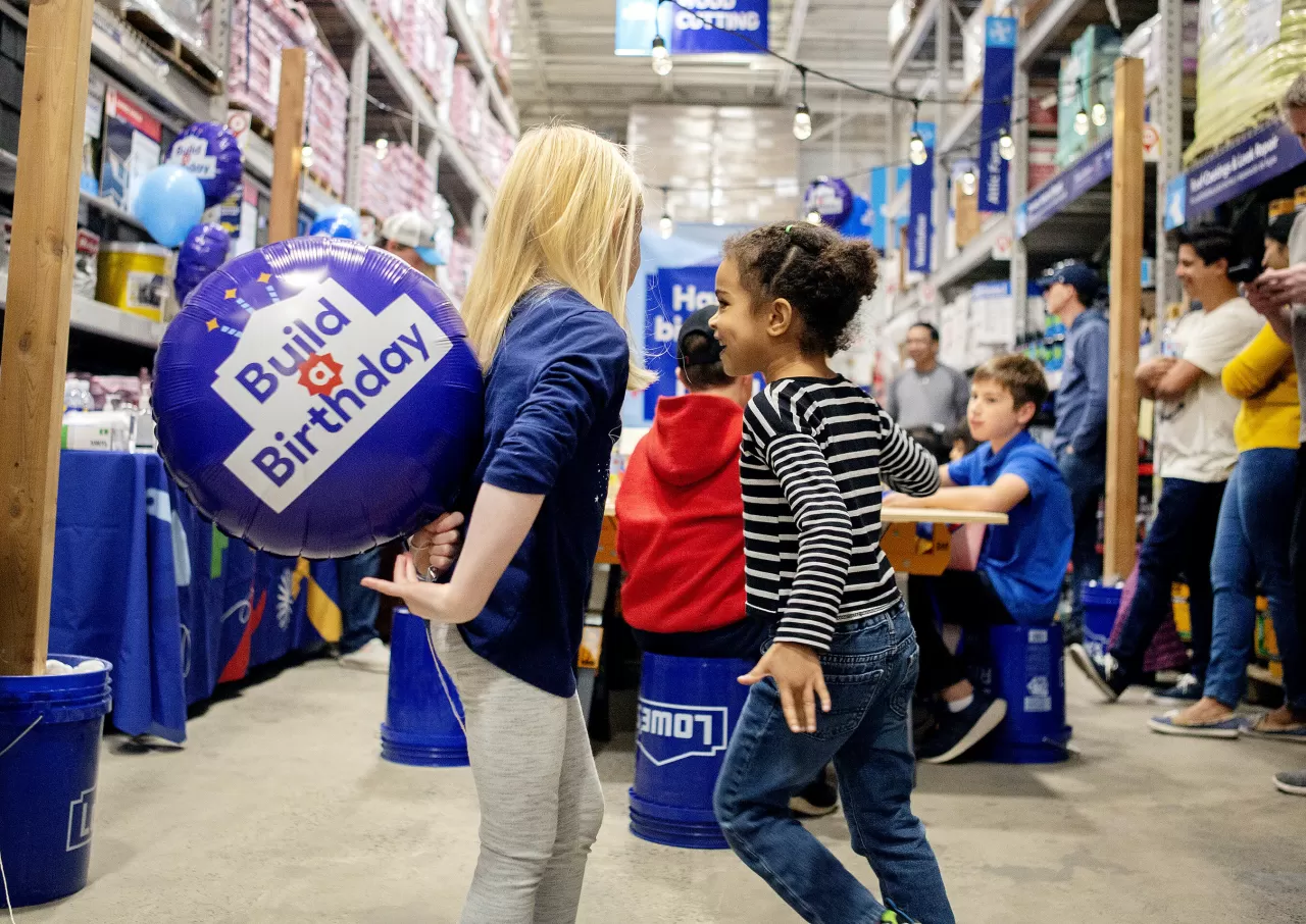 Lowe’s announced an in-store kids' birthday party program that aims to inspire the next generation of builders while giving parents a comprehensive one-stop party solution. img#2