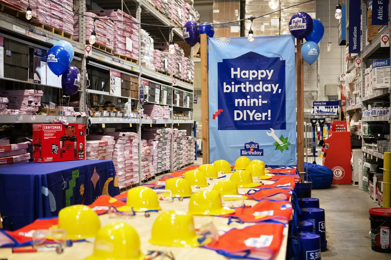 Lowe’s announced an in-store kids' birthday party program that aims to inspire the next generation of builders while giving parents a comprehensive one-stop party solution. img#3
