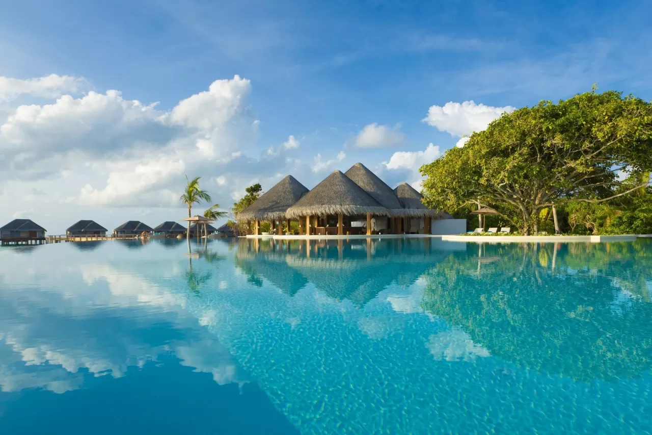 Dusit Thani Maldives on Mudhdhoo Island in Baa Atoll, the Maldives' first UNESCO Biosphere Reserve, is just one of the incredible destinations guests can choose from. img#1
