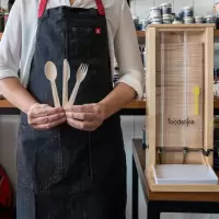 Foodstiks Launches the World's First Wood Cutlery Dispenser for Sustainable Dining