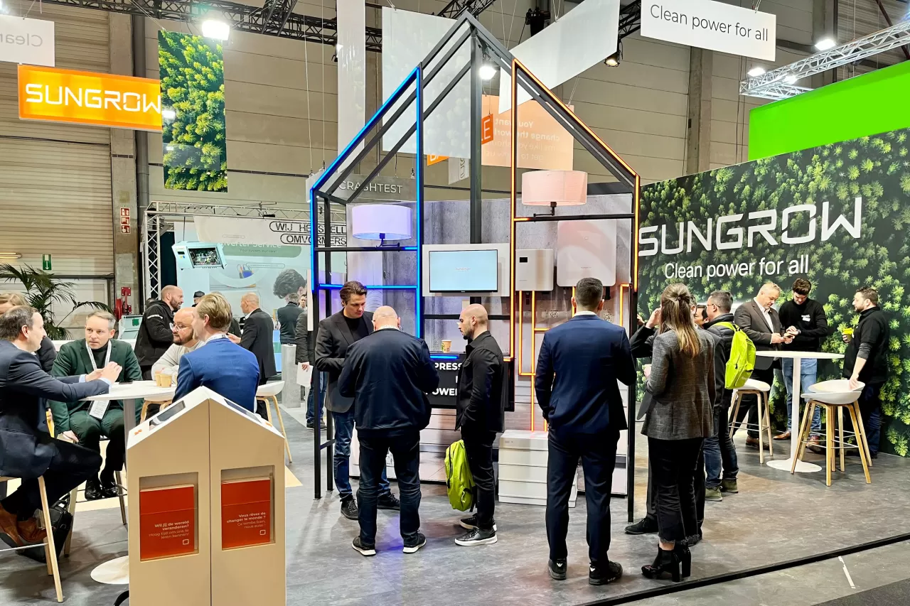 Sungrow stand op InterSolution 2023 img#1