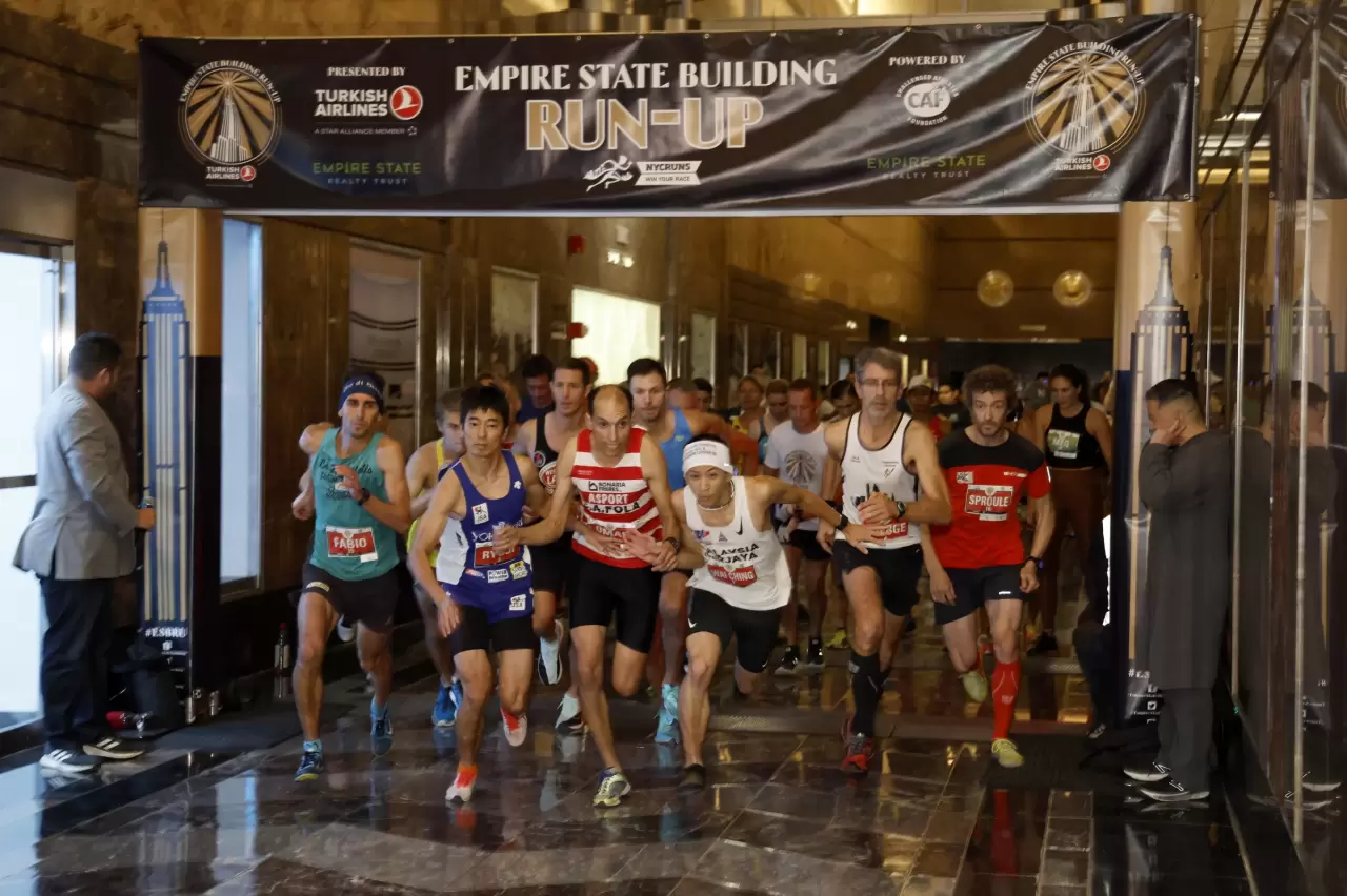 Empire State Building Hosts Annual Run-Up, Presented by Turkish Airlines and Powered by the Challenged Athletes Foundation img#1