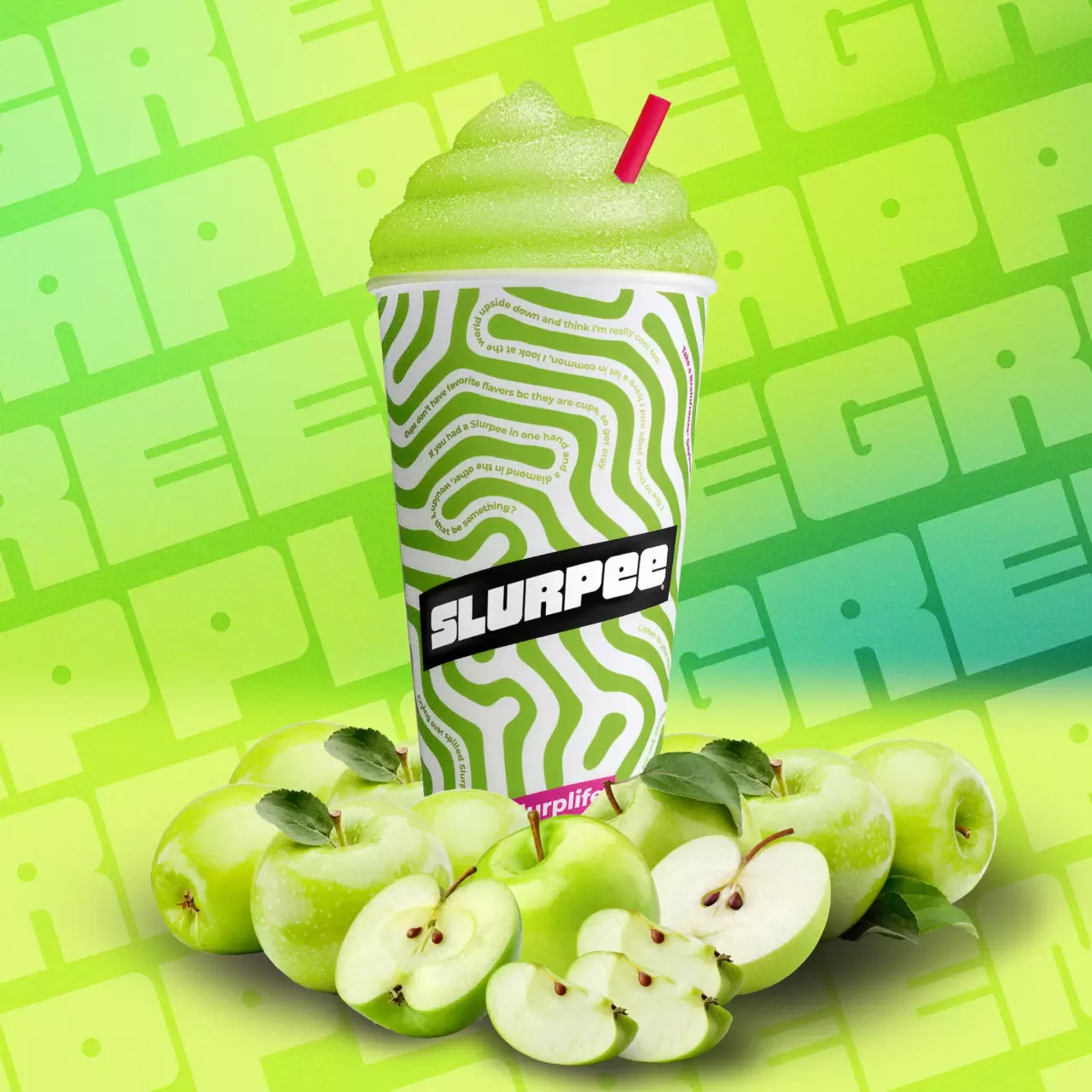 7-Eleven, Inc. Introduces Limited Time Only Green Apple Flavor to Slurpee Lineup img#1