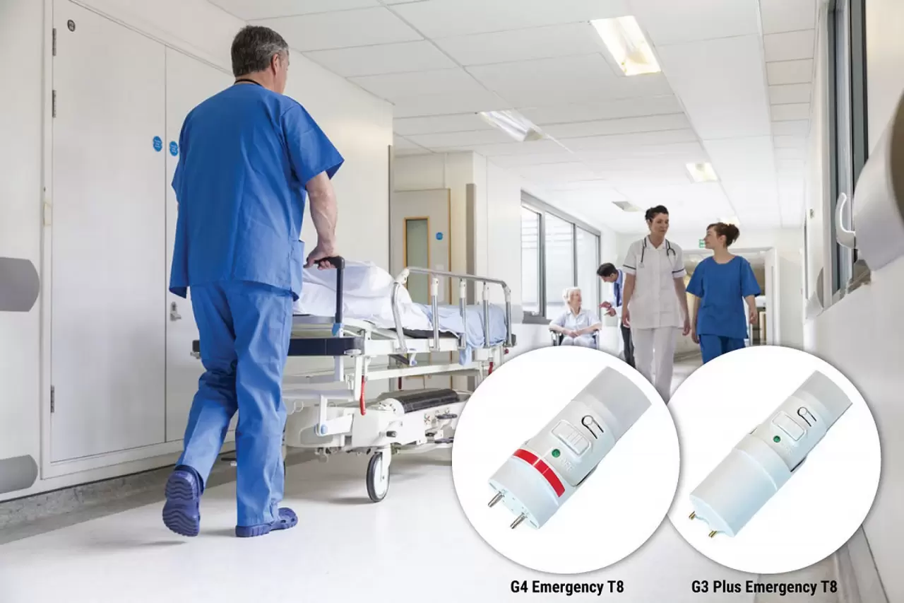 Hospitals Use Aleddra's 2-in-1 Emergency LED T8 and T5 Tubes to Add Instant Emergency Lighting img#1