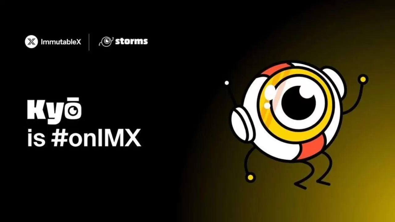 Storms' Web3 Game Platform Kyō Collaborates with ImmutableX to Scale to Billion Users img#1
