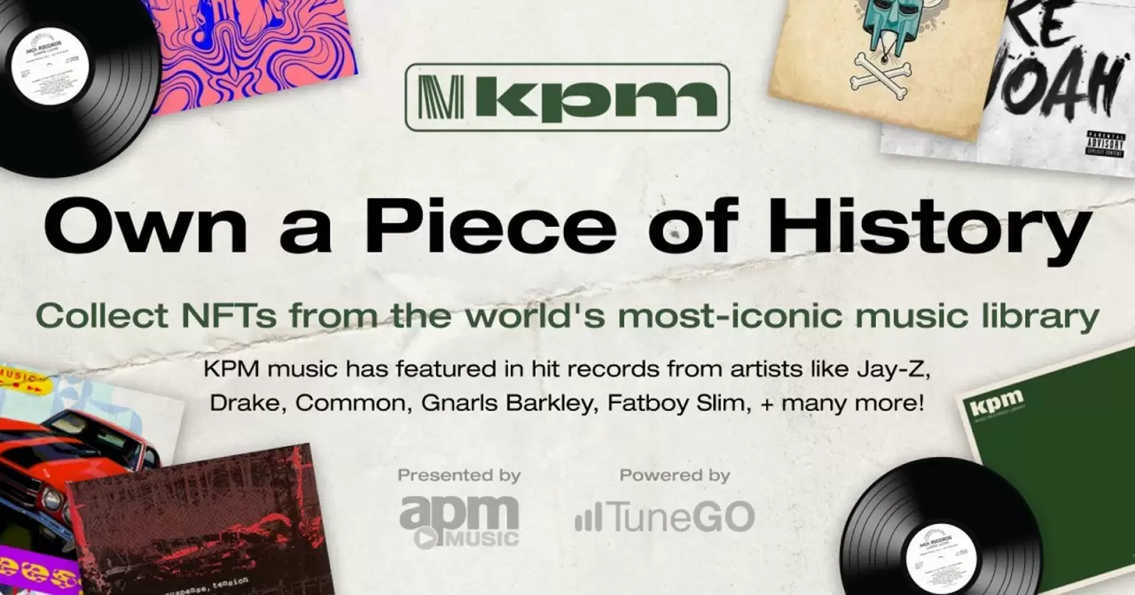 KPM Music Partners with APM Music and TuneGO to Enter World of Web3 img#1