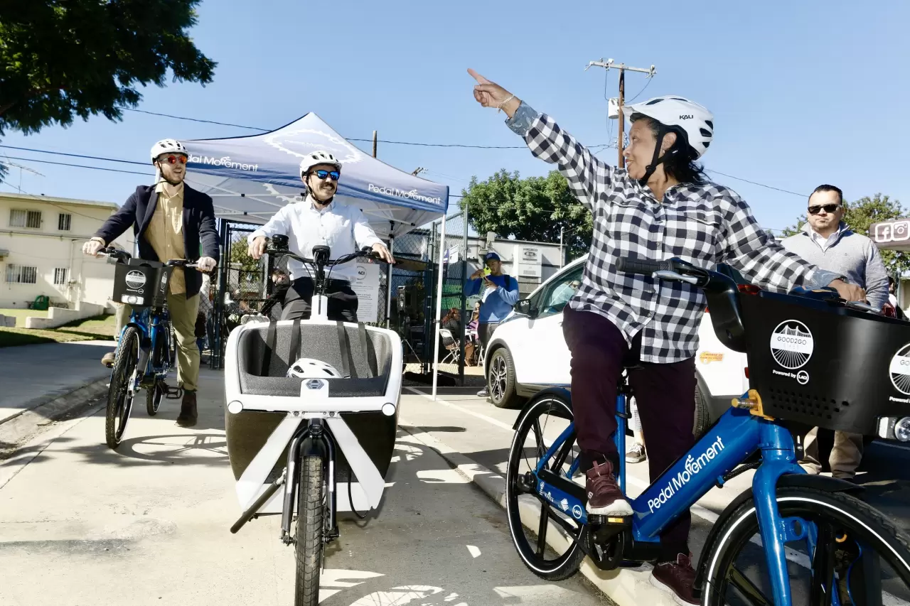 New E-bike Pilot Program "Good2GoBikes Powered by LACI" Launches to Serve Low-Income Residents of Rancho San Pedro img#2