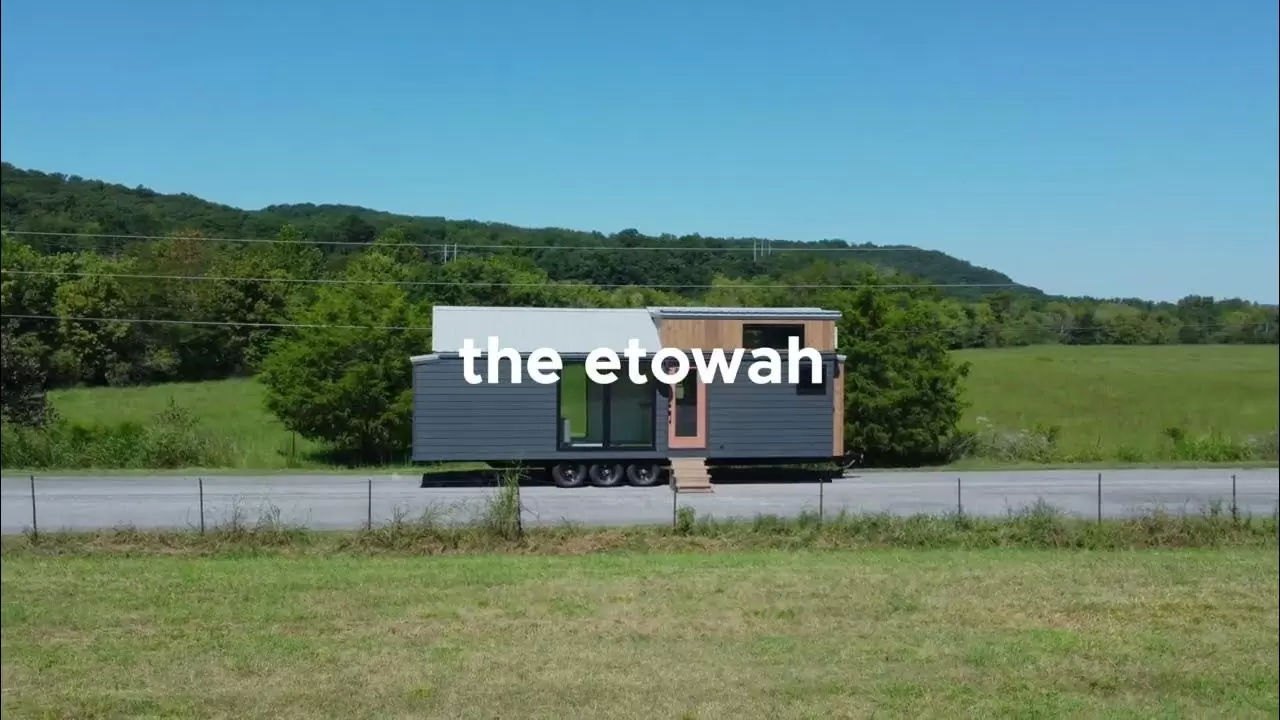 The Etowah by Wind River Tiny Homes: 30 ft modern, tiny home; that sleeps 2-4 people. img#1