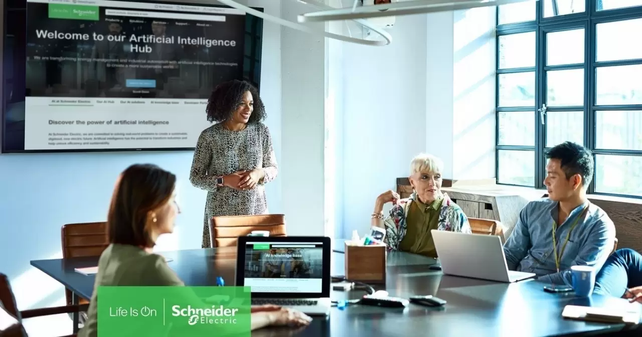 Schneider Electric’s AI at Scale strategy enhances data-driven decision making (PRNewsfoto/Schneider Electric) img#1
