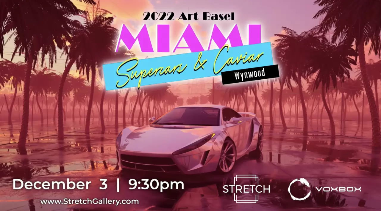 Accelerating the Digital Renaissance: Supercars & Caviar, Stretch Gallery's Web3 Car Meet at Art Basel Miami, Enables 3D Car Scanning