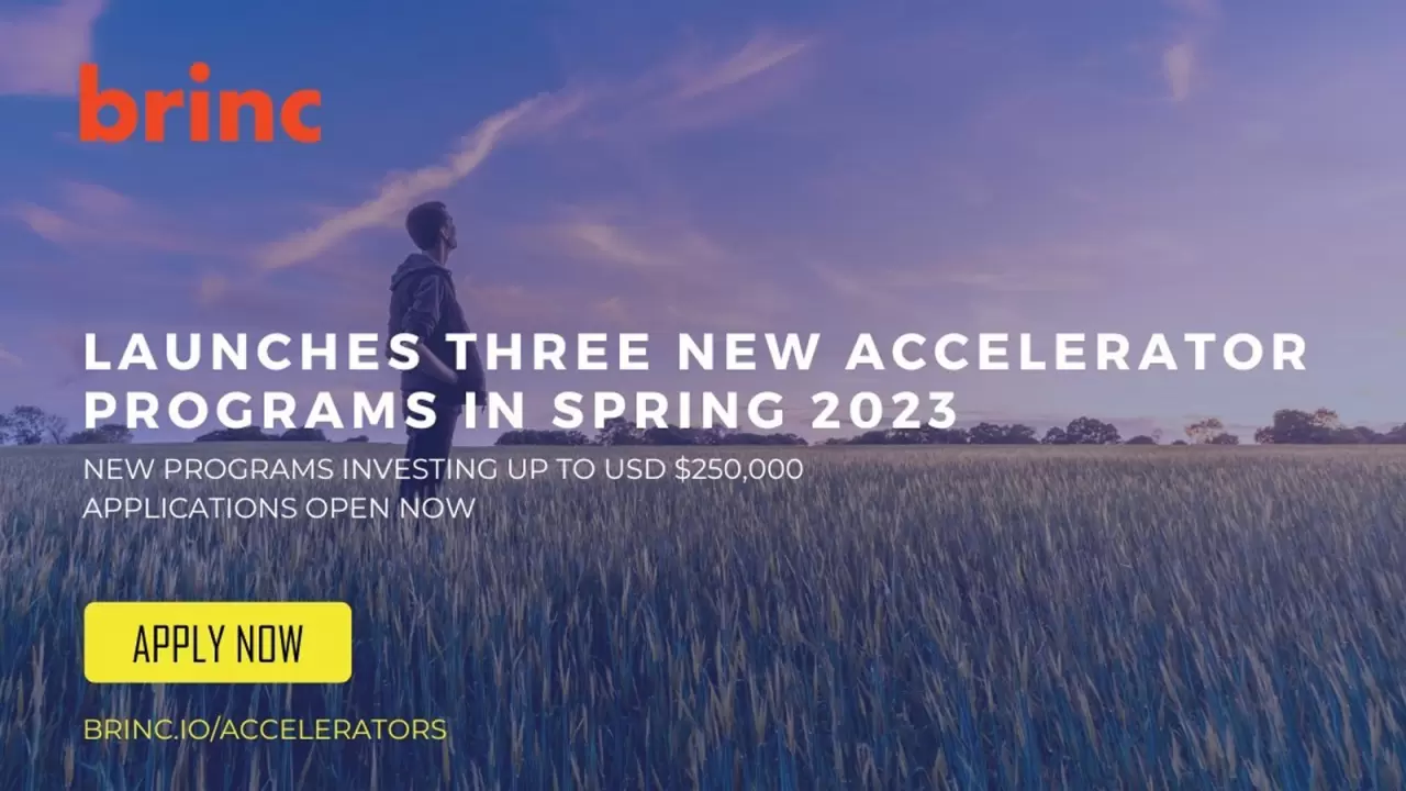 Brinc launches three new accelerator programs in spring 2023 img#1