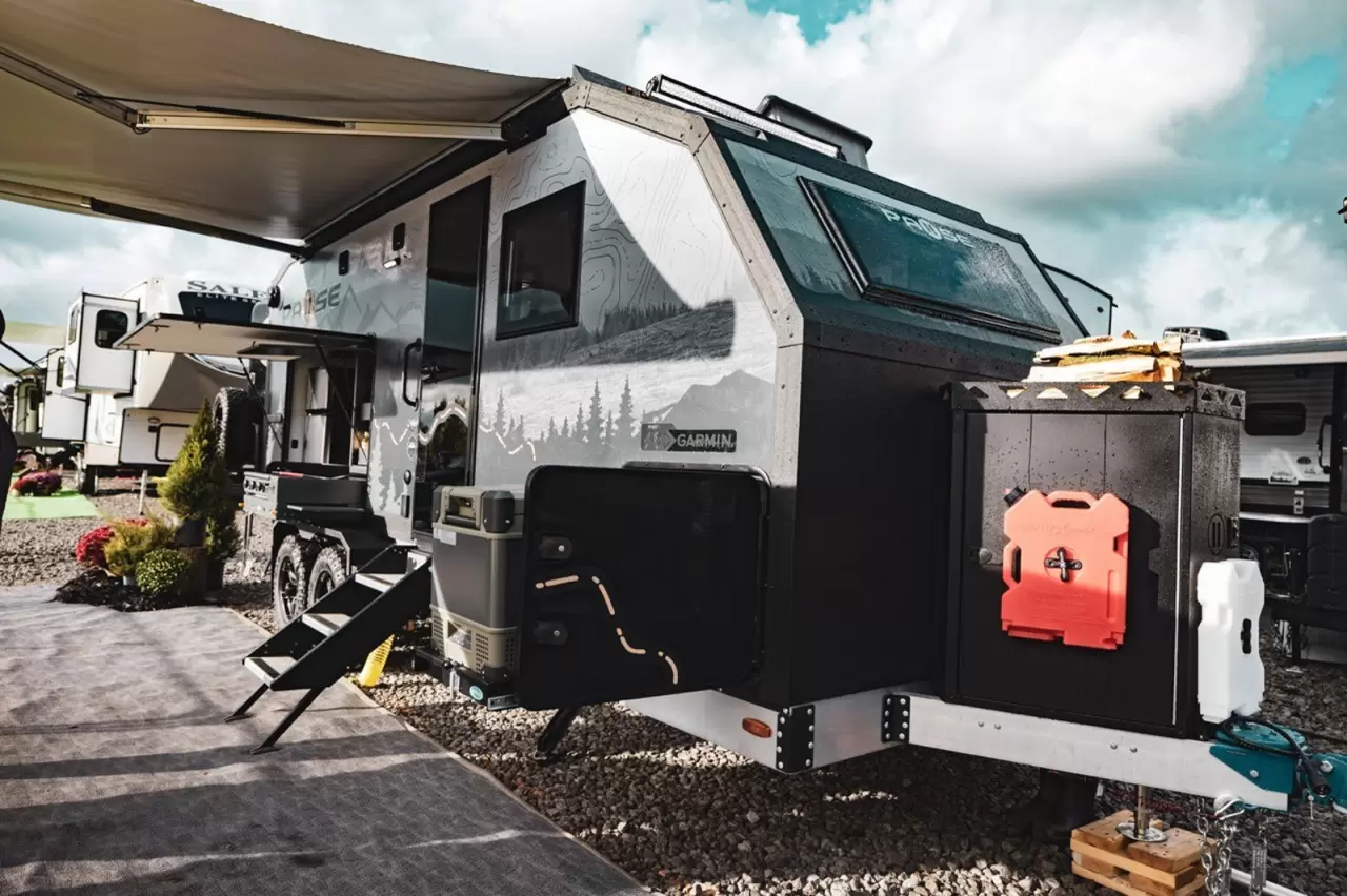 State-of-the-art camping trailer, Palomino Pause, will be fully integrated with Garmin technology including navigation, entertainment and digital switching img#1