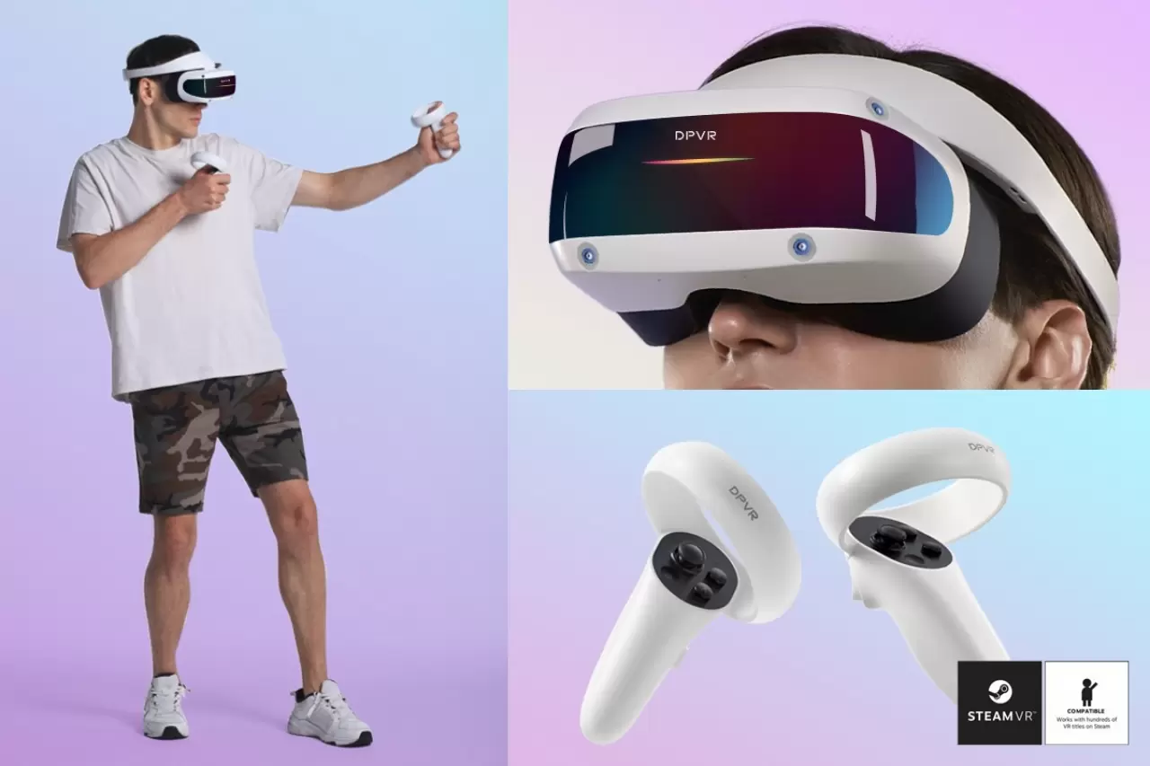 DPVR E4 Announced with November Launch, Aims to dominating the consumer market for tethered PC VR headsets img#1
