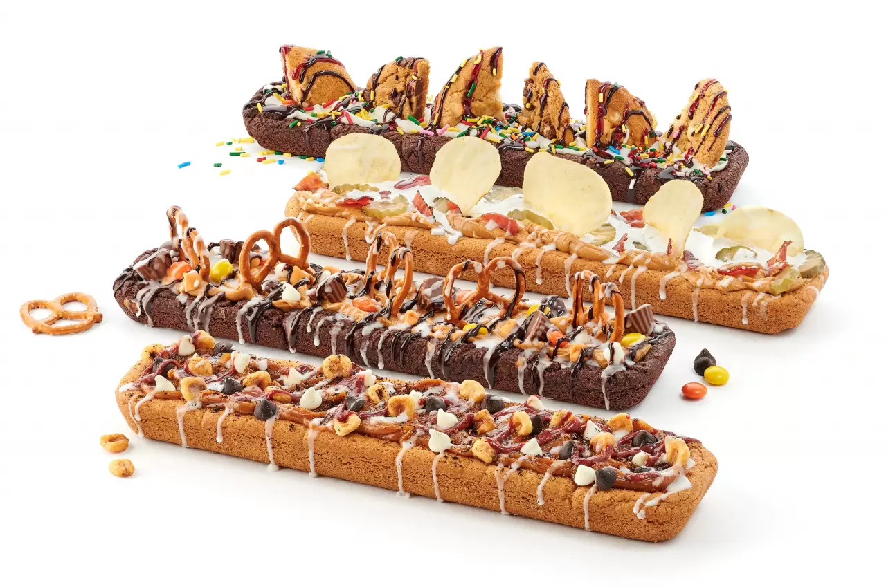 Subway has debuted the world’s first footlong cookies to celebrate National Cookie Day, with four limited-edition flavors inspired by the Subway Series. img#1