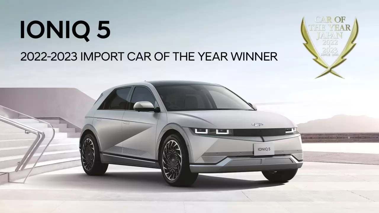 Hyundai IONIQ 5 Wins Japan Import Car of the Year img#1