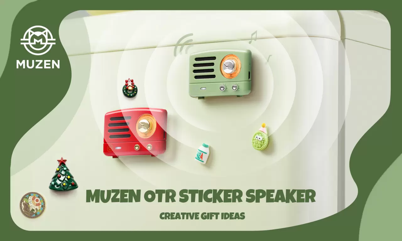 Creative Gift Ideas: MUZEN OTR Sticker Speaker img#2