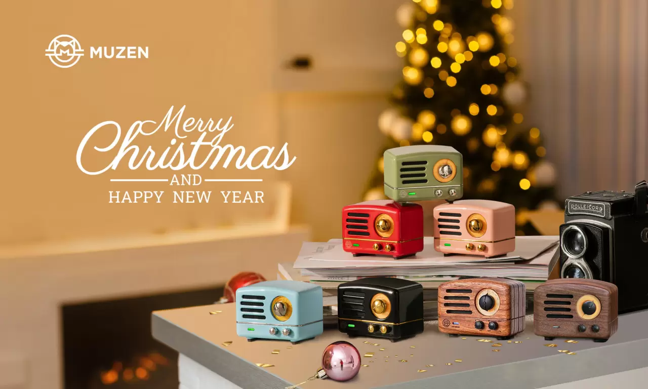 Holiday Gift Guide：MUZEN OTR Metal & Wood Portable Bluetooth Speaker img#1