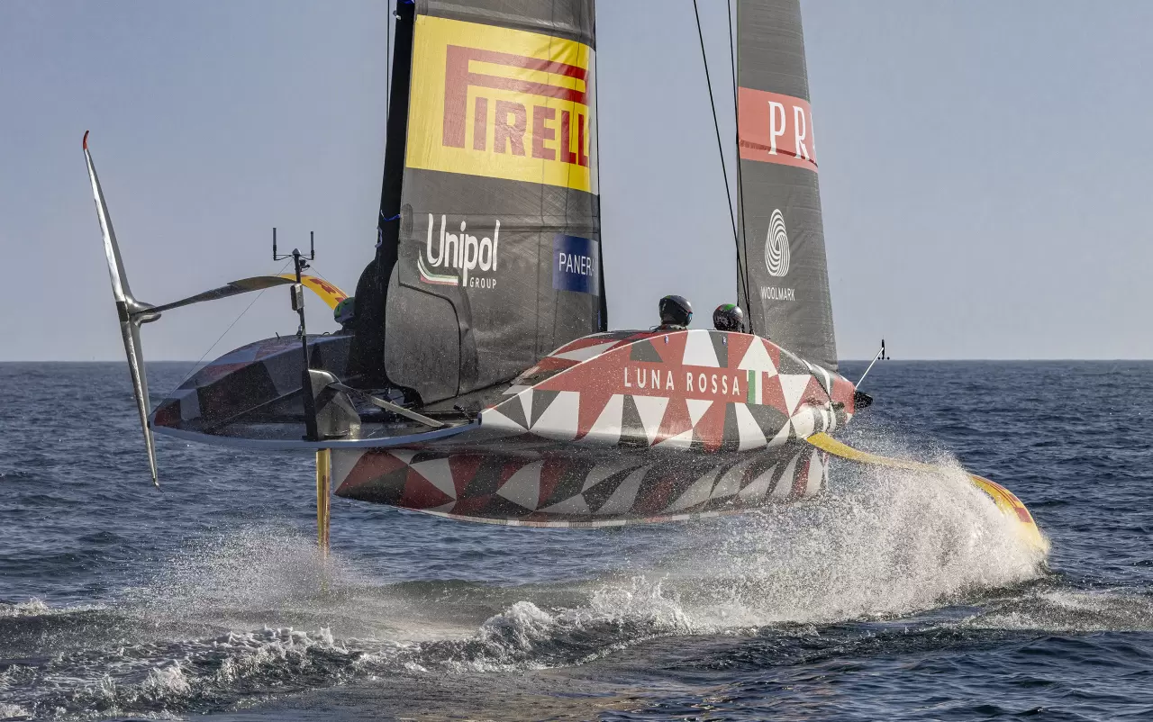 Luna Rossa Prada Pirelli uses Siemens Xcelerator as a Service to accelerate development of an extreme class of optimized America’s Cup yacht (Image credit: Luna Rossa Prada Pirelli) img#1