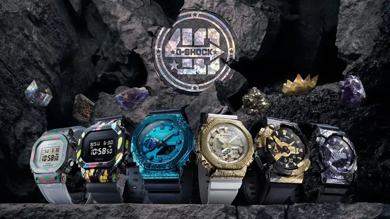 Casio to Release "Adventurer's Stone" G-SHOCK Watches to Commemorate 40th Anniversary
