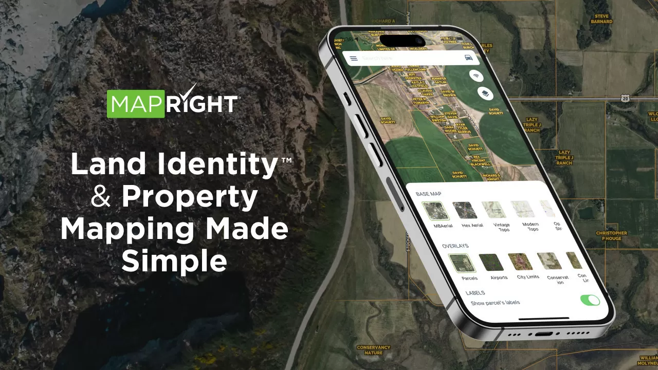 Our new mobile app gives users unlimited access to nationwide land identity information. img#1