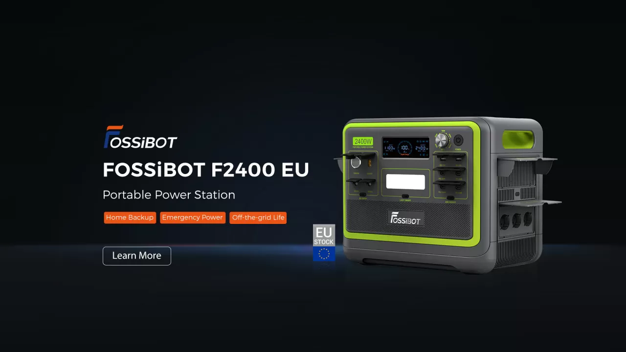 Fossibot F2400 EU version release img#1