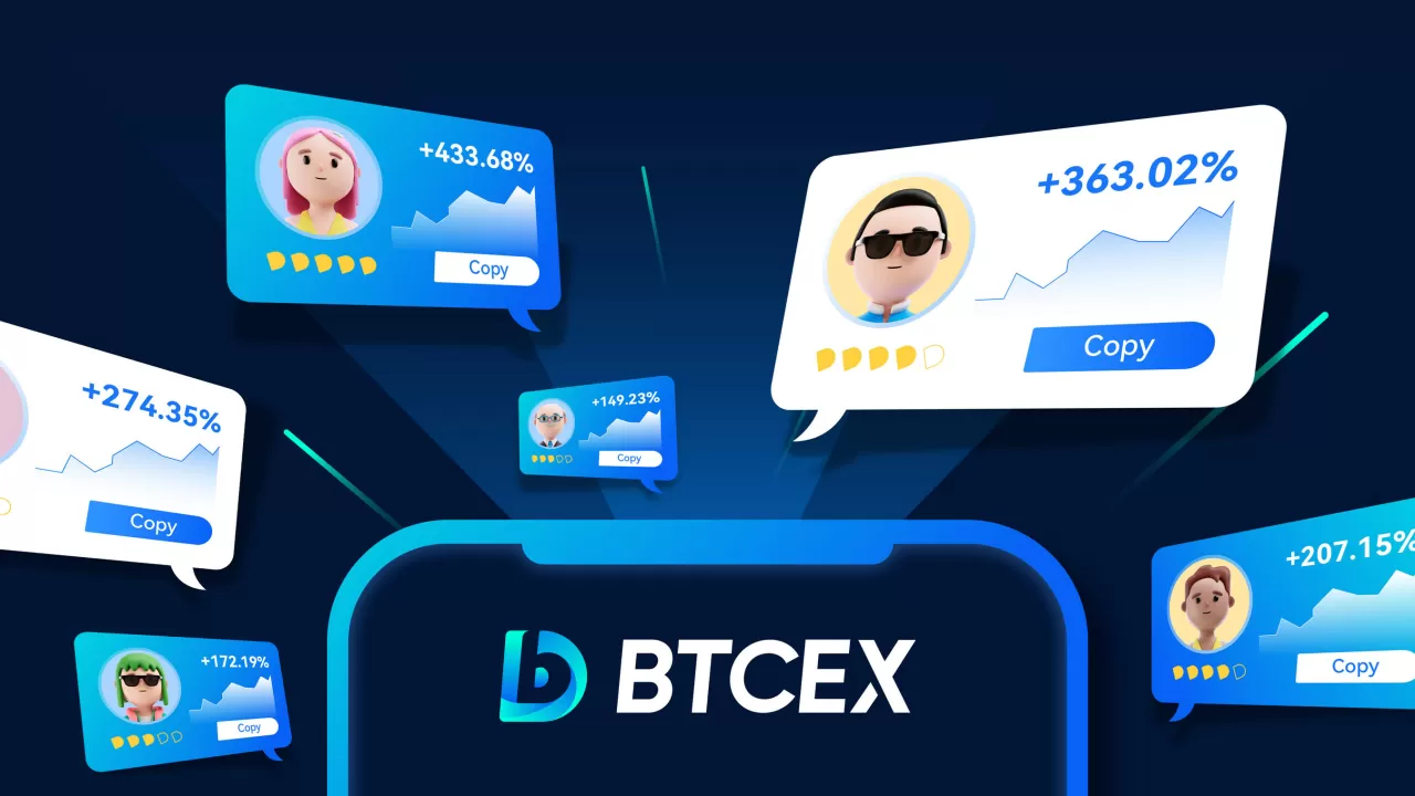 BTCEX Introduced Its New One-Click Copy Trading (BTCEX) img#1