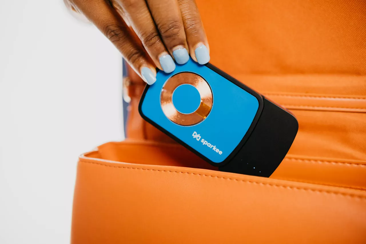 Black-Woman Owned Tech Company, Sparkee, Introduces the World's First Two Part Charging System Portable Device img#1