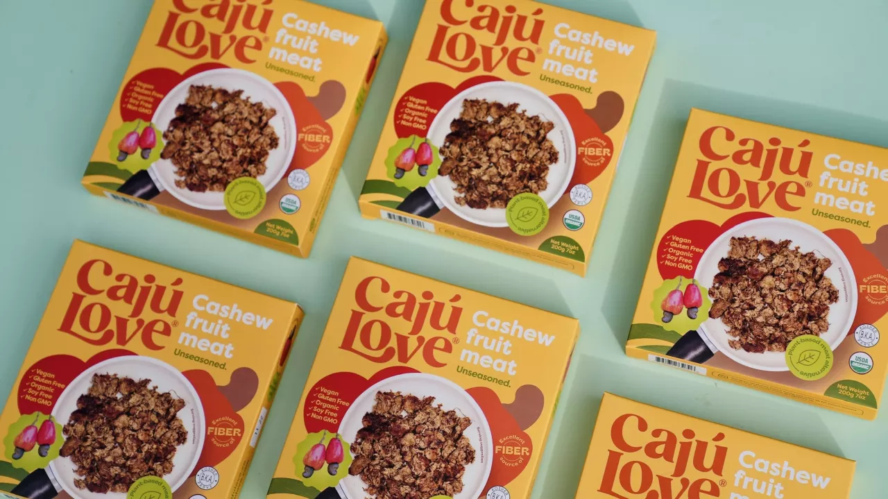 Cajú Love's Upcycled and Plant-Based Cashew Fruit Meat Hits US Grocery Stores and Restaurants