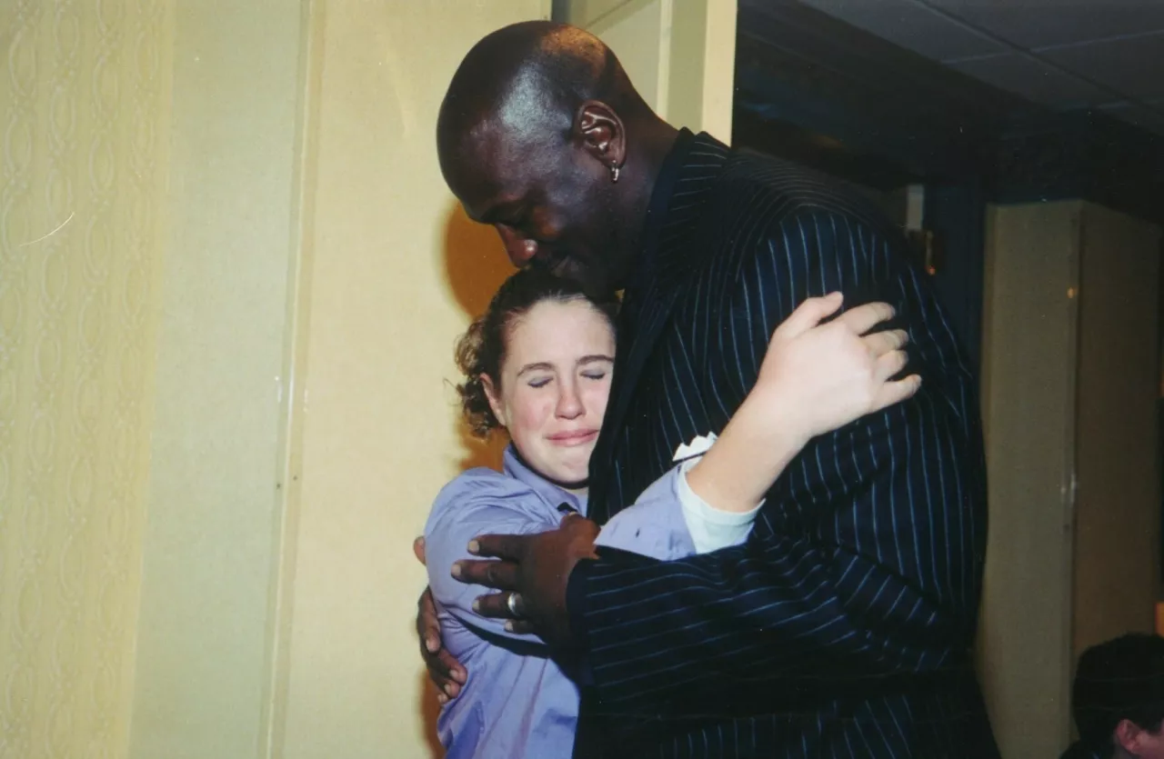 Katie had the chance to meet Michael Jordan for her wish in 2000. The experience was so impactful that she joined Make-A-Wish as a full-time staff member for nearly 5 years. img#1