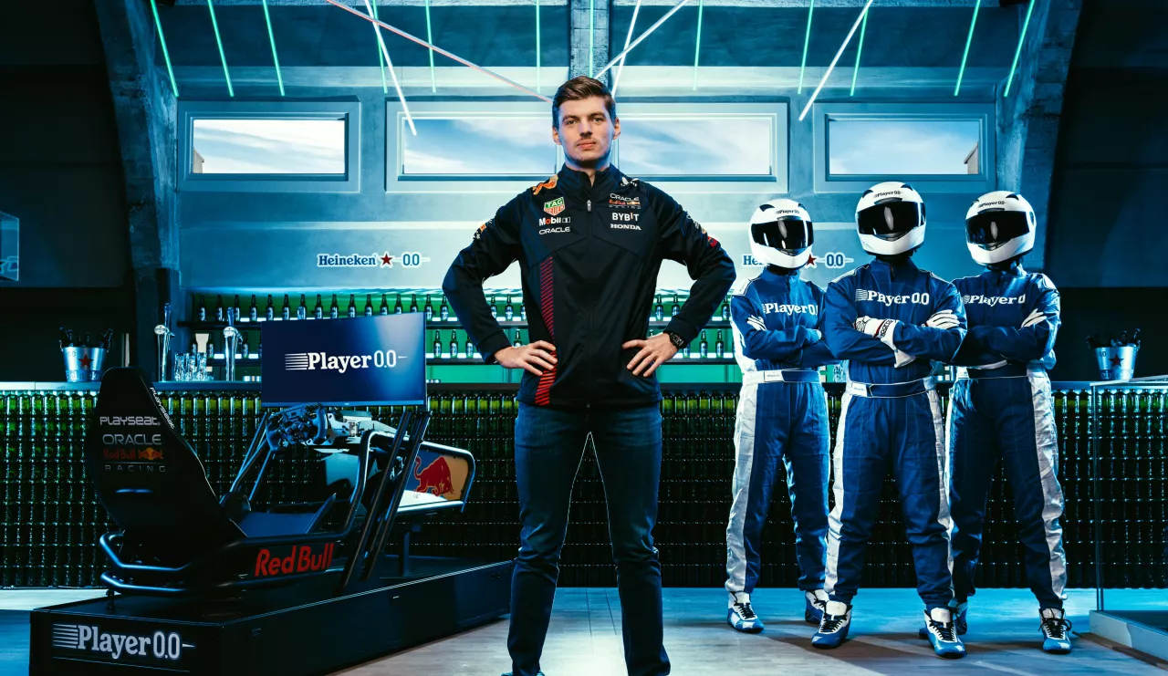HEINEKEN® announces F1® world champion Max Verstappen as new global 0.0 ambassador and a new partnership with Oracle Red Bull Racing img#1