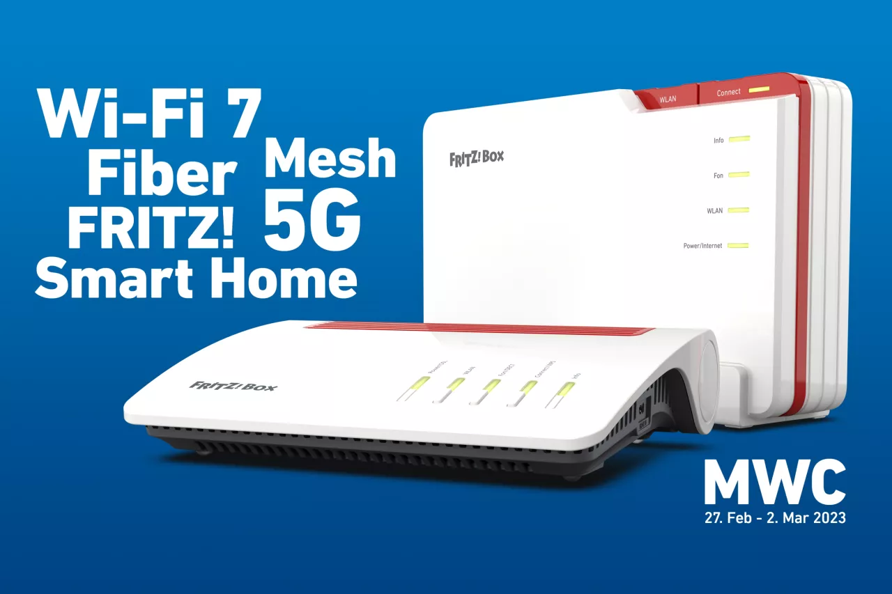 AVM introduceert nieuwe FRITZ!-producten voor glasvezel en DSL met Wi-Fi 7, voor tri-band Mesh, 5G en smarthome img#1