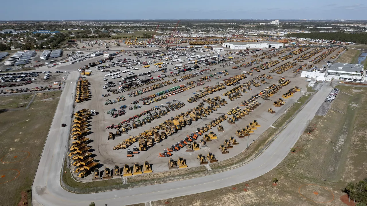 Ritchie Bros. sells 13,300+ items for US$244+ million in its 2023 Premier Global Auction in Orlando, FL (CNW Group/Ritchie Bros.) img#1
