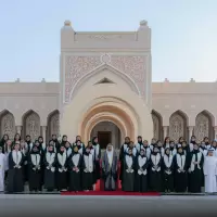 Sharjah Ruler receives winners of third 'Sultan Award for Youth'