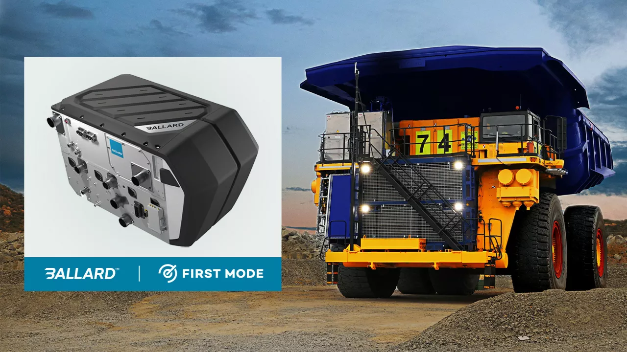 Ballard to power First Mode’s hybrid hydrogen and battery powertrain for ultra-class mining haul trucks (CNW Group/Ballard Power Systems Inc.) img#1