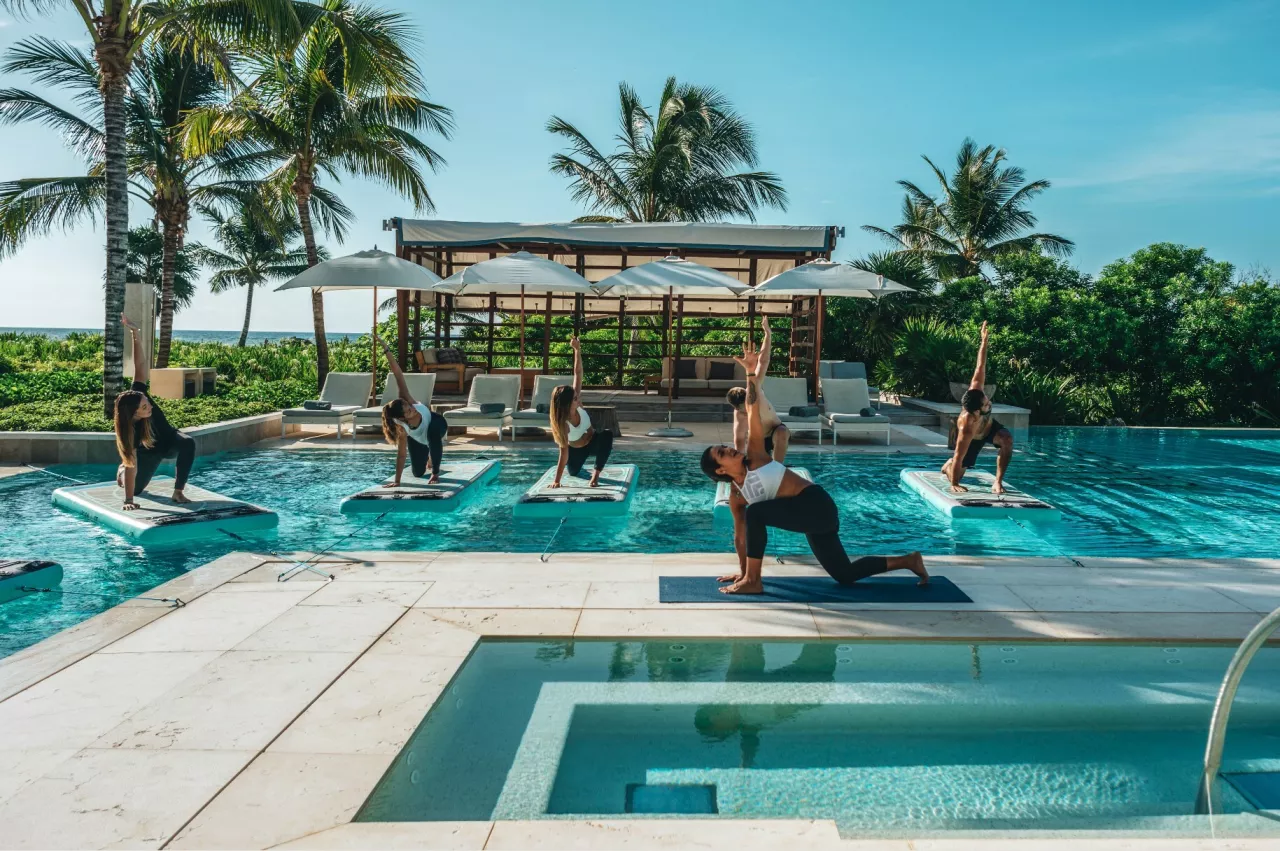 Floating Yoga at UNICO 20º87º Hotel Riviera Maya img#1
