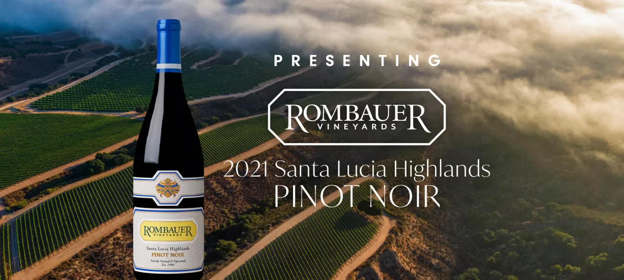 Introducing Rombauer Vineyards 2021 Santa Lucia Highlands Pinot Noir img#1