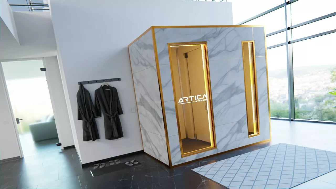 Artica Systems' chambers come with real material finishes and dozens of configurations. They will work with you to customize your machine to fit perfectly into your space. img#1