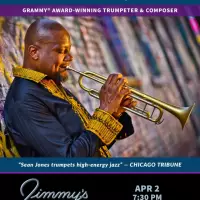 Jimmy's Jazz & Blues Club Features GRAMMY® Award-Winning Trumpeter & Composer SEAN JONES on Sunday April 2 at 7:30 P.M. img#1