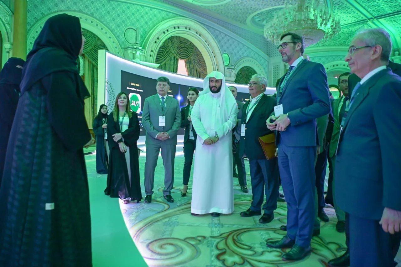 The International Conference on Justice showcased an exhibition of the successful application of digital technologies in Saudi Arabia, delivering justice that is more transparent, accessible and equitable. img#2