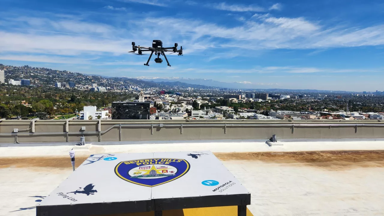 Flying Lion and Iris Automation Add Airspace Awareness Capabilities for Drone as First Responder (DFR) Programs