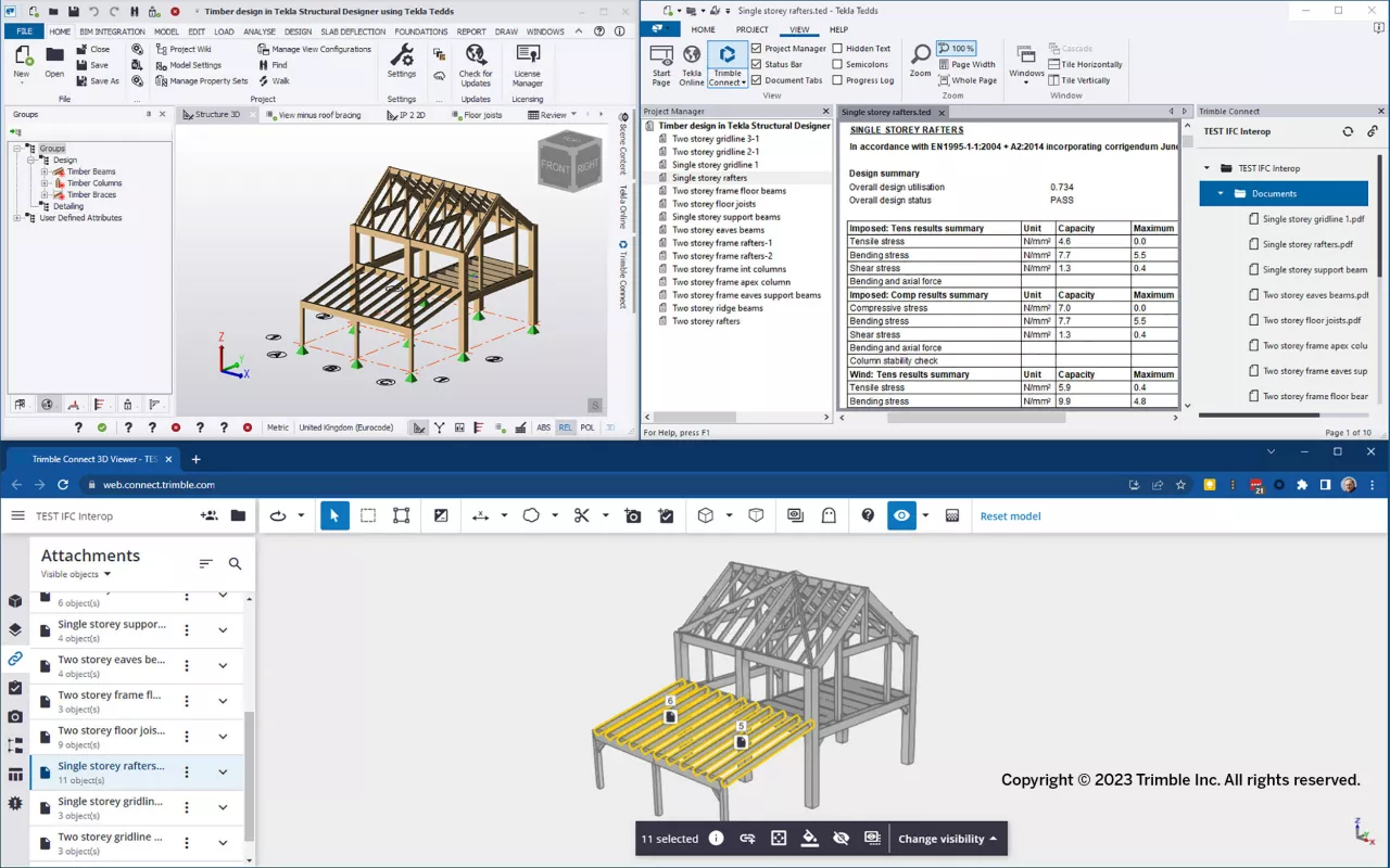 Tekla 2023 Structural BIM Software Raises the Bar for Automated and Connected Workflows Across Projects img#1