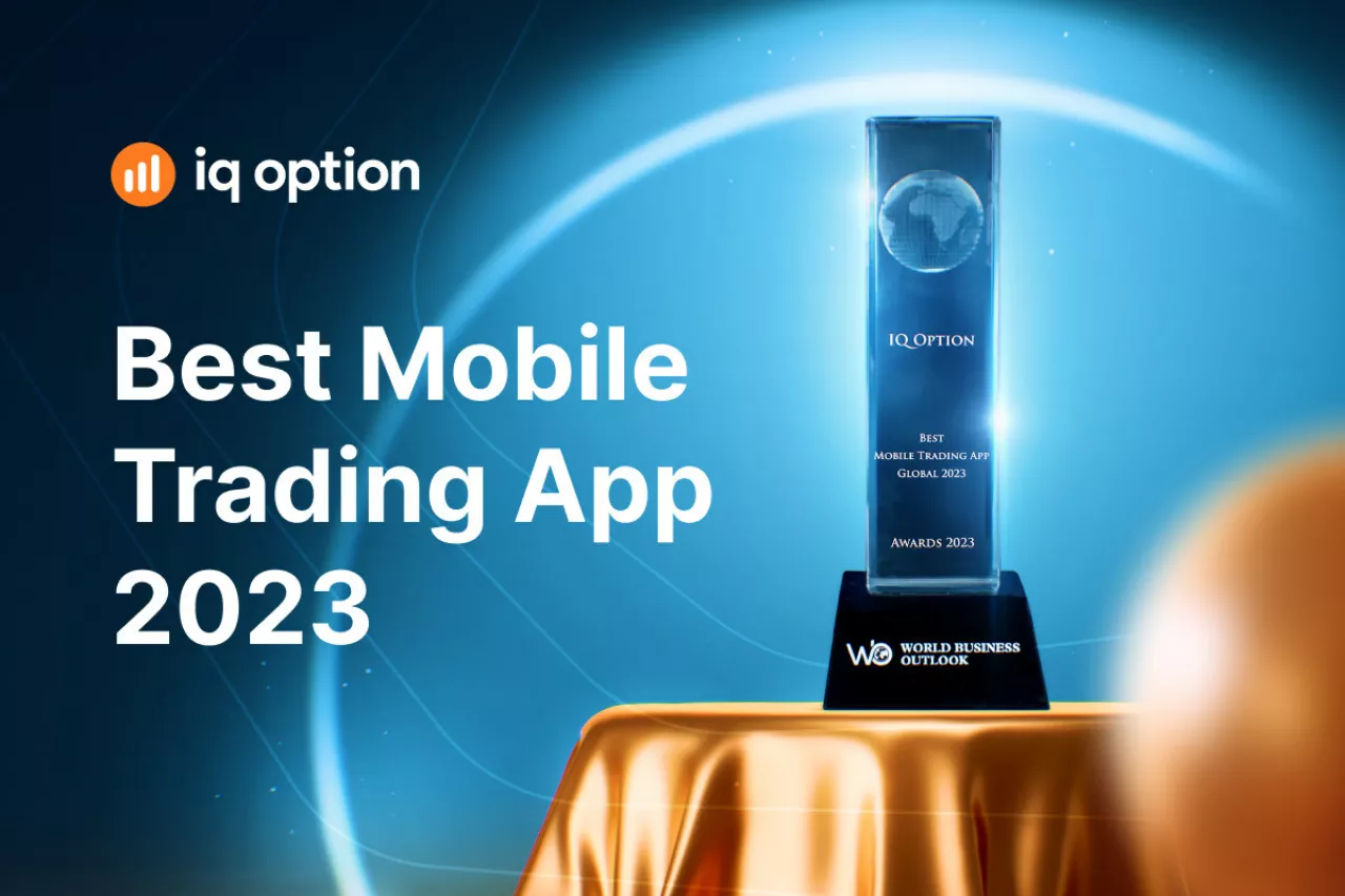 IQ Option Receives Best Mobile Trading App 2023 Award from World Business Outlook