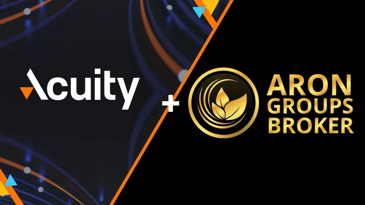 Award-winning broker Aron Groups announce partnership with alternative data innovators, Acuity Trading img#1