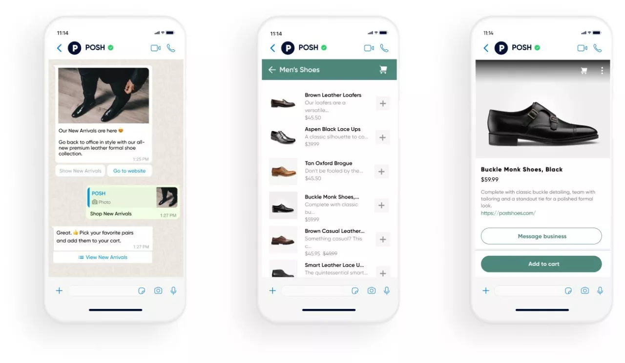 How WhatsApp Commerce, by Insider, helps retailers and brands enable product discovery and purchase without ever leaving the app img#2