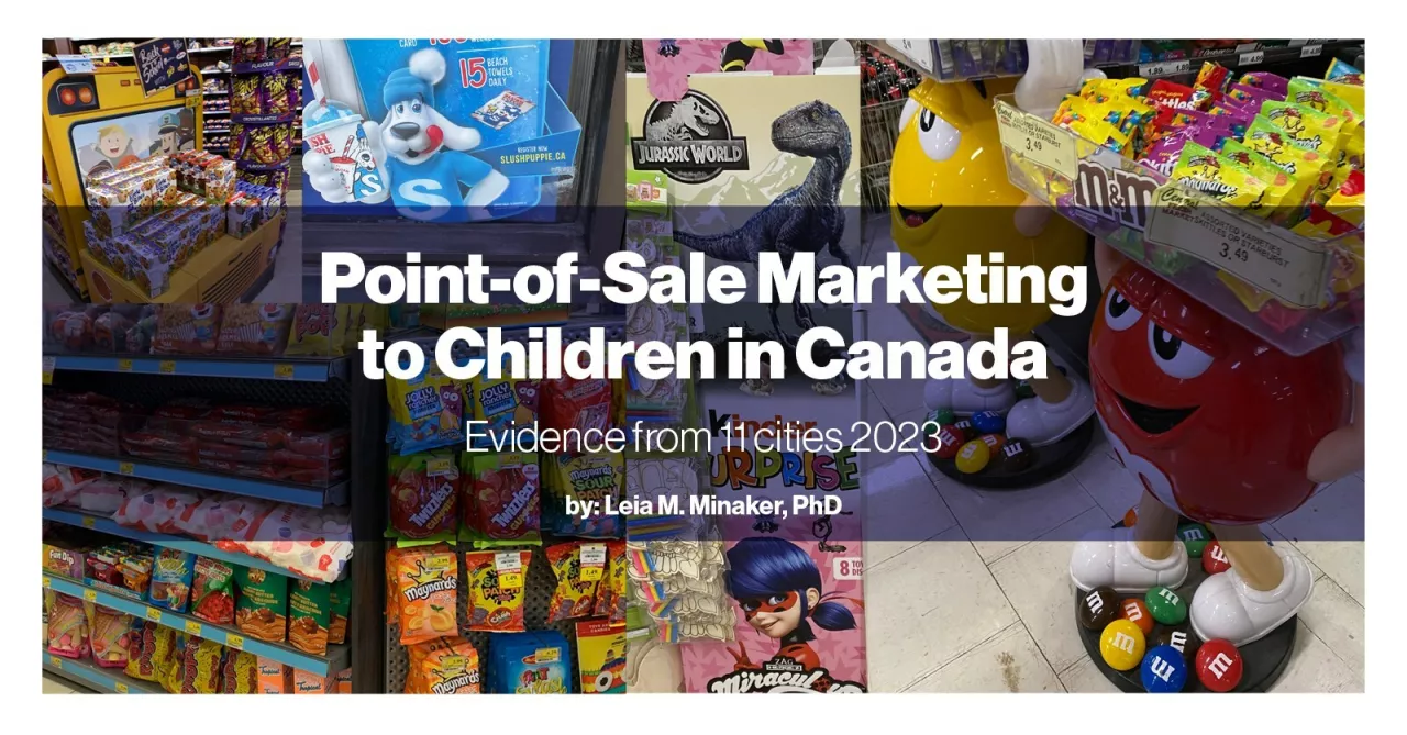 New report warns of negative impact on marketing to kids on children’s health. (CNW Group/Heart and Stroke Foundation) img#1
