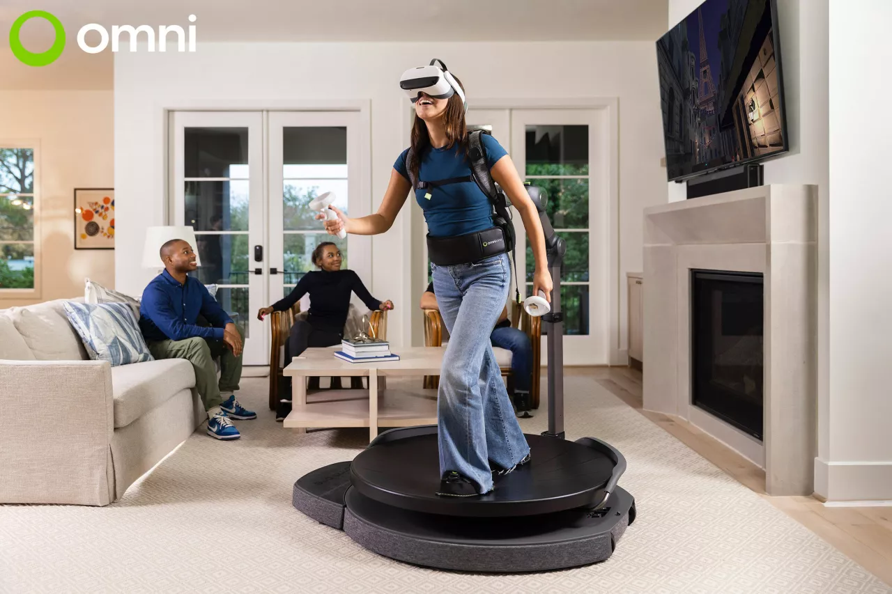 Explore Virtual Reality Worlds at Home: Virtuix Launches Omni One, a Unique Omni-Directional Treadmill for Consumers