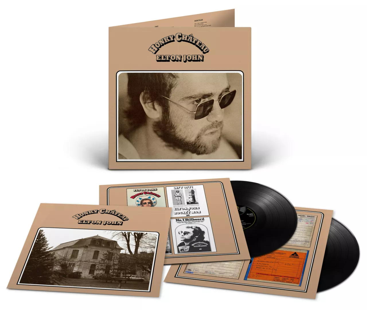 Today, UMe releases the 50th anniversary edition of Elton John’s seminal album Honky Château, out now on 2CD, 2LP, and limited-edition gold vinyl LP. Originally released in May 1972, Honky Château was Elton’s step into global superstardom, spawning classics such as “Rocket Man,” “Honky Cat” and “Mona Lisas and Mad Hatters.” His 5th studio album ushered in a to-this-day unparalleled hot streak of classic albums. img#1