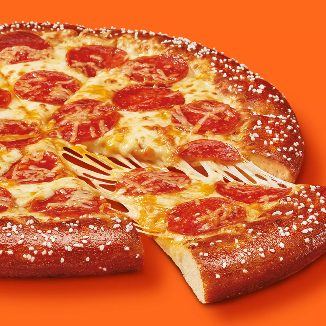 Little Caesars® celebrates the return of famed pretzel crust pizza